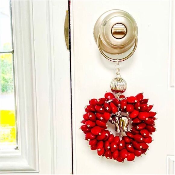 Huayruro Door Knob Hanger- Owl - Picture 1 of 7